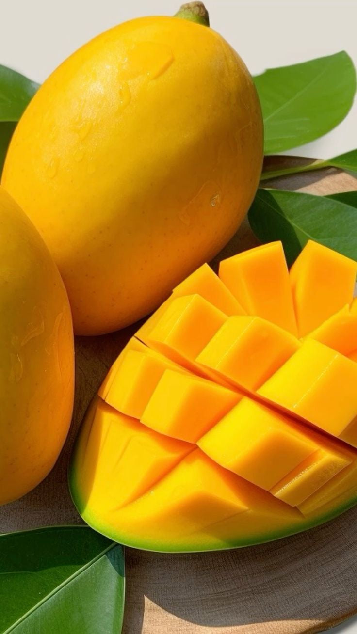 Full Spectrum Mango Wild Crafted Sea Moss Gel Infused with Functional Mushrooms and Adaptogens